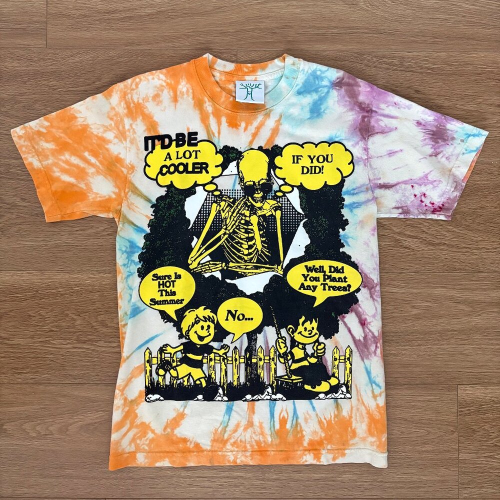 ONLINE CERAMICS Tie Dye Graphic Tee